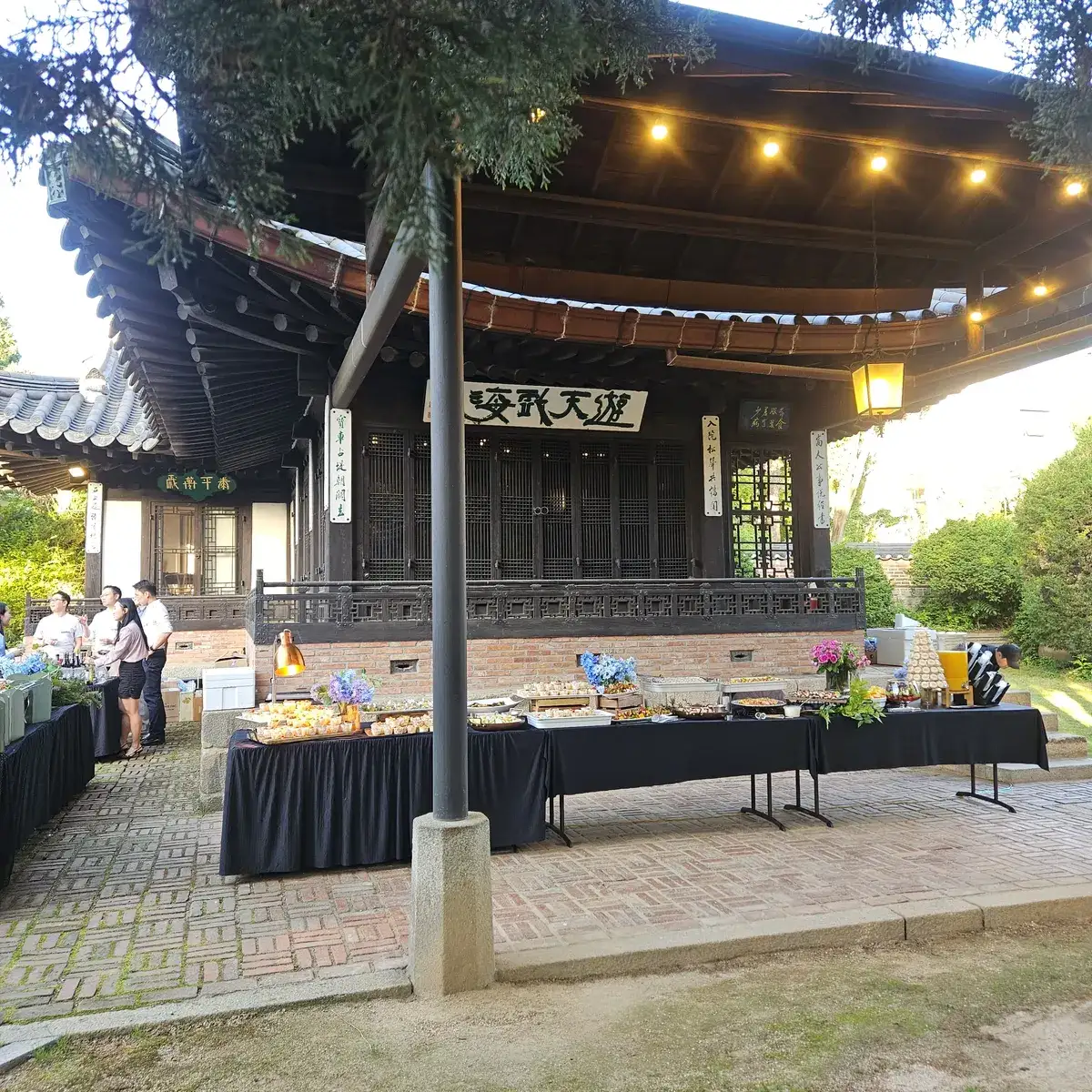 윤보선가 켈로그경영대 동문회 케이터링 현장
